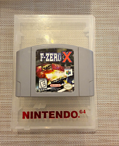 Cartuccia gioco zero x - f-zero,