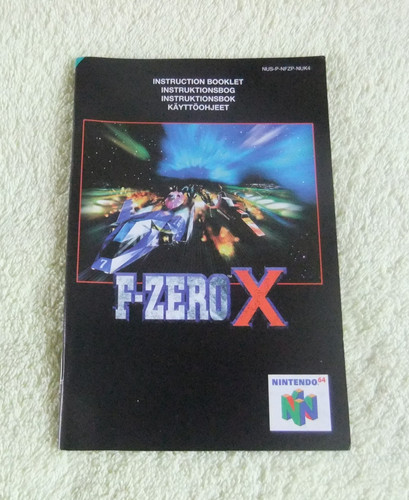 Zero nintendo 64 n64 - x,