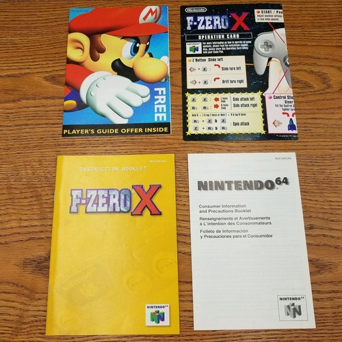 Zero n64 nintendo 64 - x,