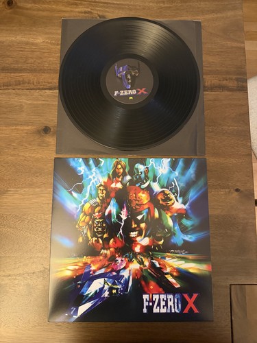 Zero soundtrack lp vinyl - f-zero,