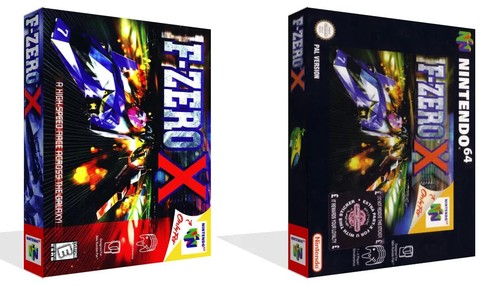 Zero n64 game - game, case