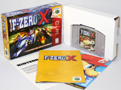 Zero n64 nintendo - f-zero, x
