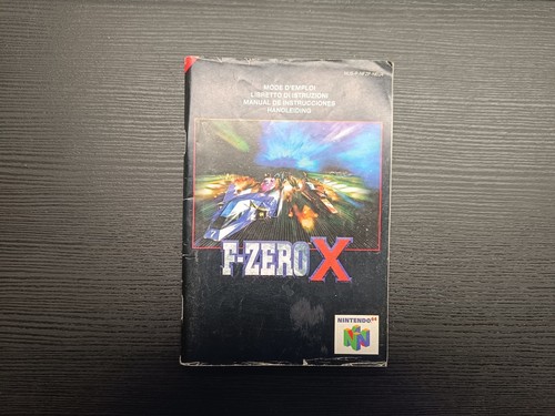 Notice seule zero nintendo - f-zero, x