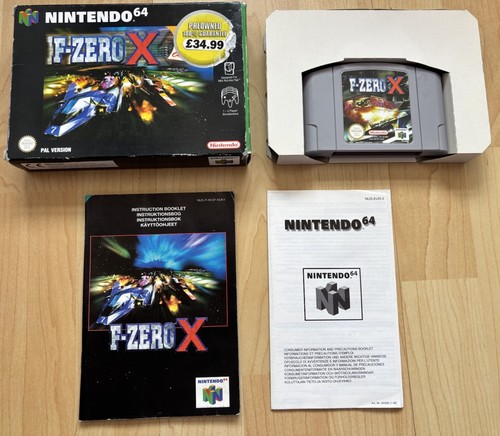 Zero nintendo 64 n64 - f-zero, x