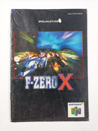 Zero nintendo n64 solo - f-zero,