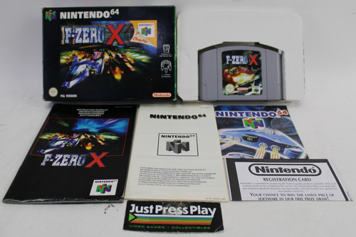 Zero nintendo 64 1998 - f-zero,