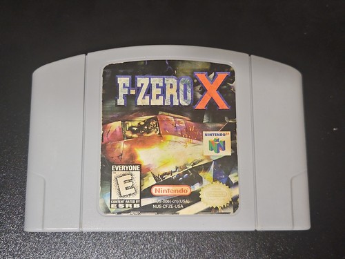 Cartuccia gioco zero x - f-zero,